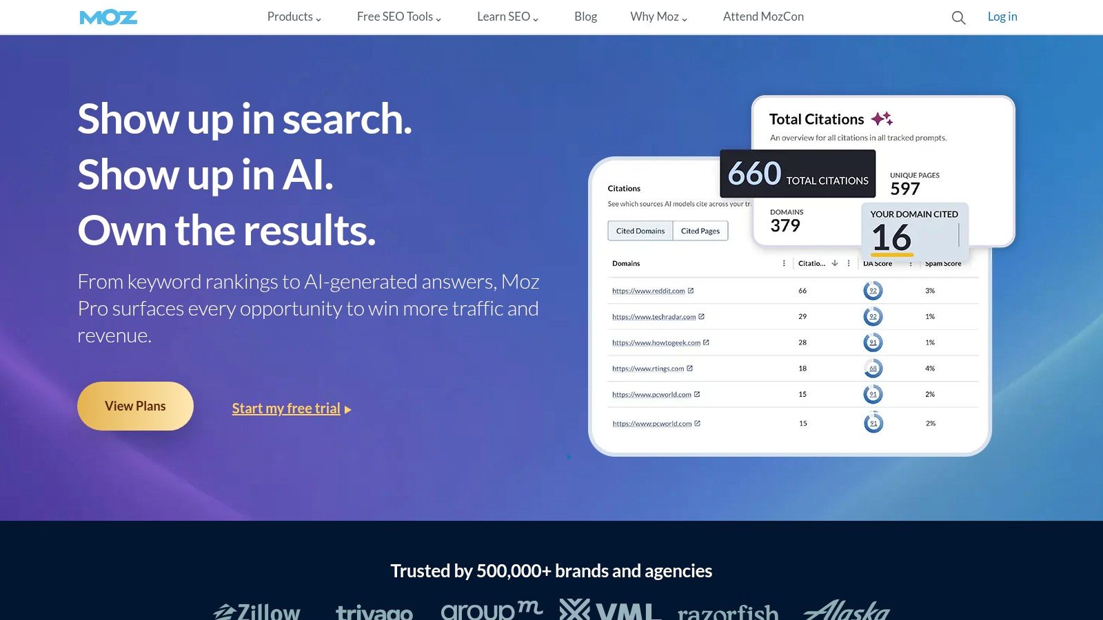 Moz Free Tools (MozBar, limited Keyword/Link Explorer)