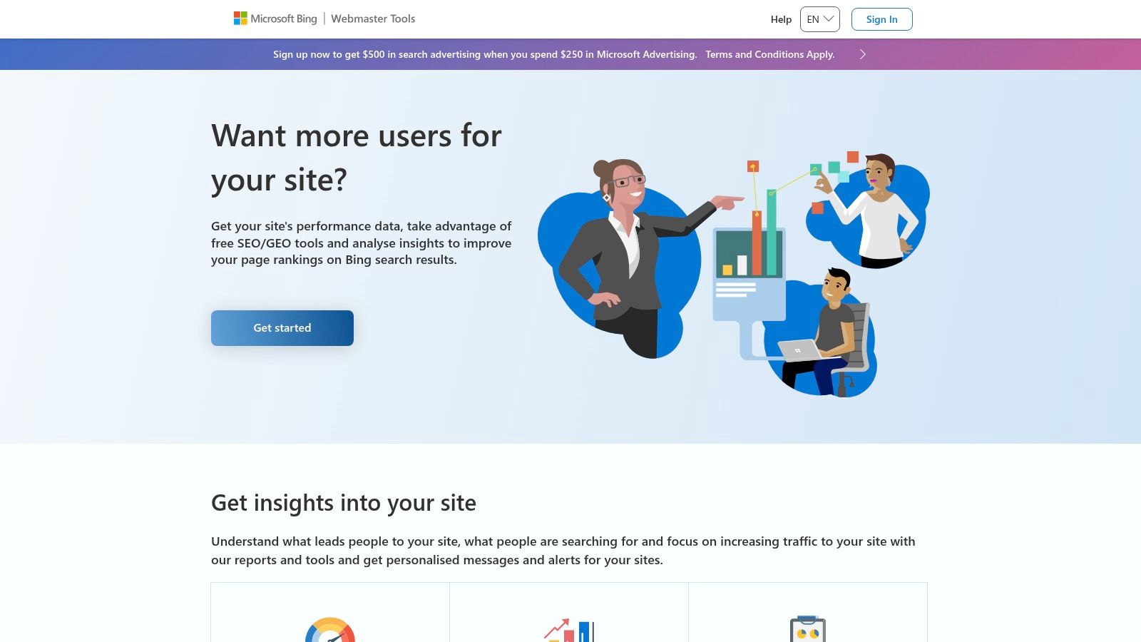 Bing Webmaster Tools